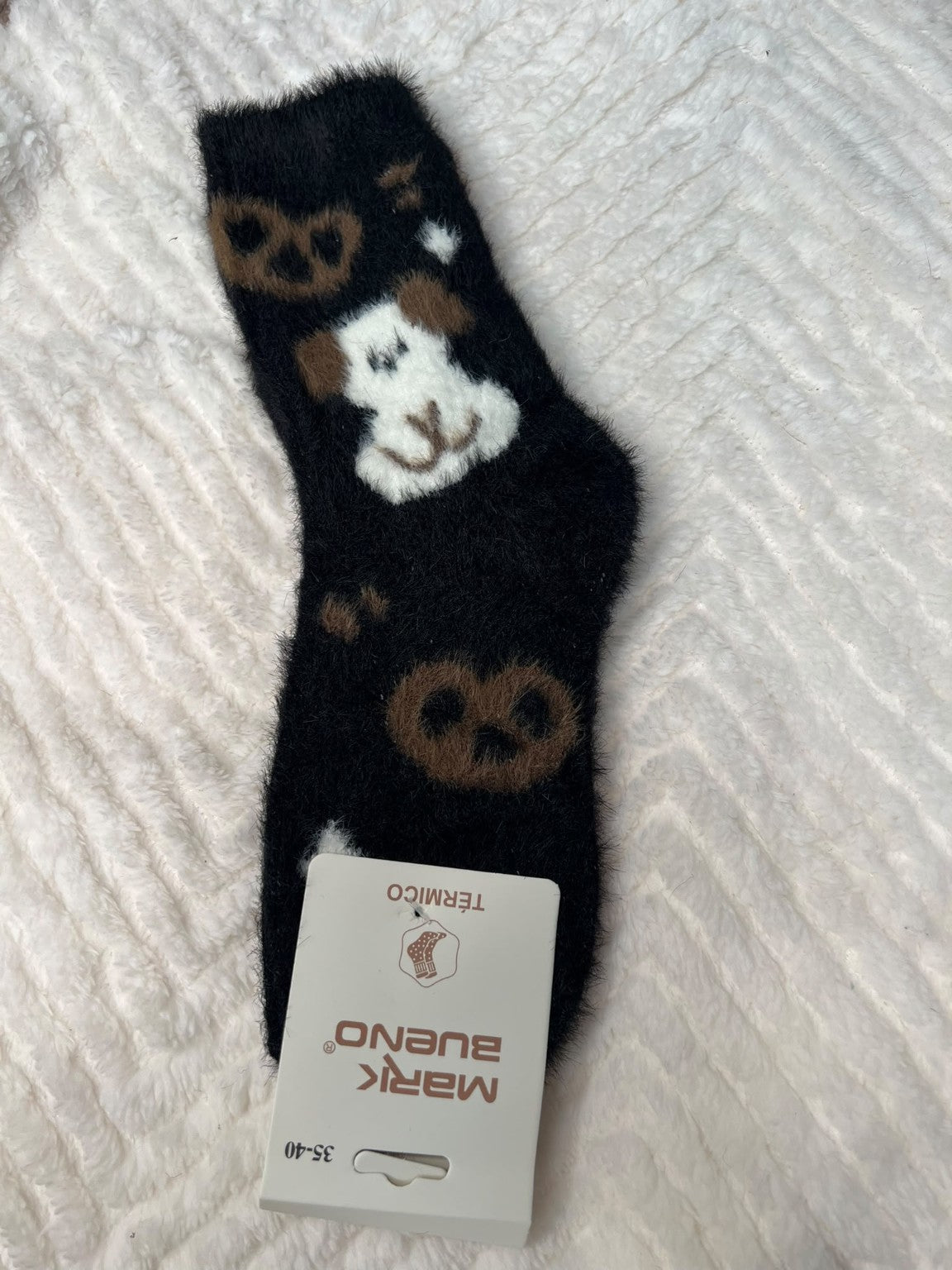 Chaussette chaude poilue modèle 17
