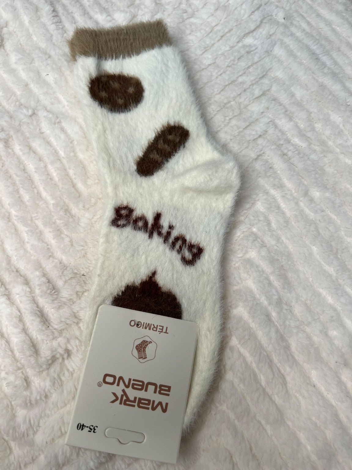 Chaussette chaude poilue modèle 19