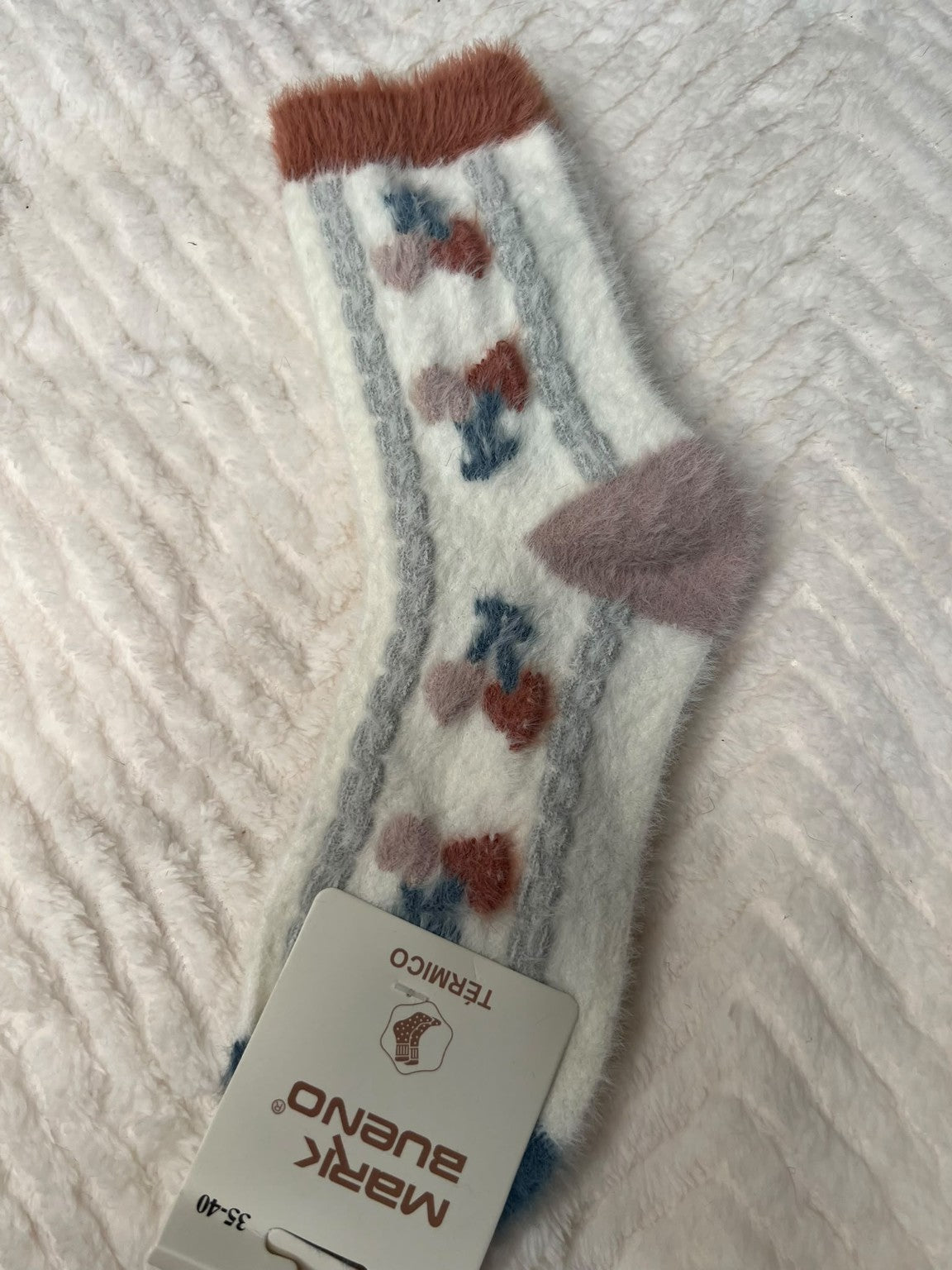 Chaussette chaude poilue modèle 2