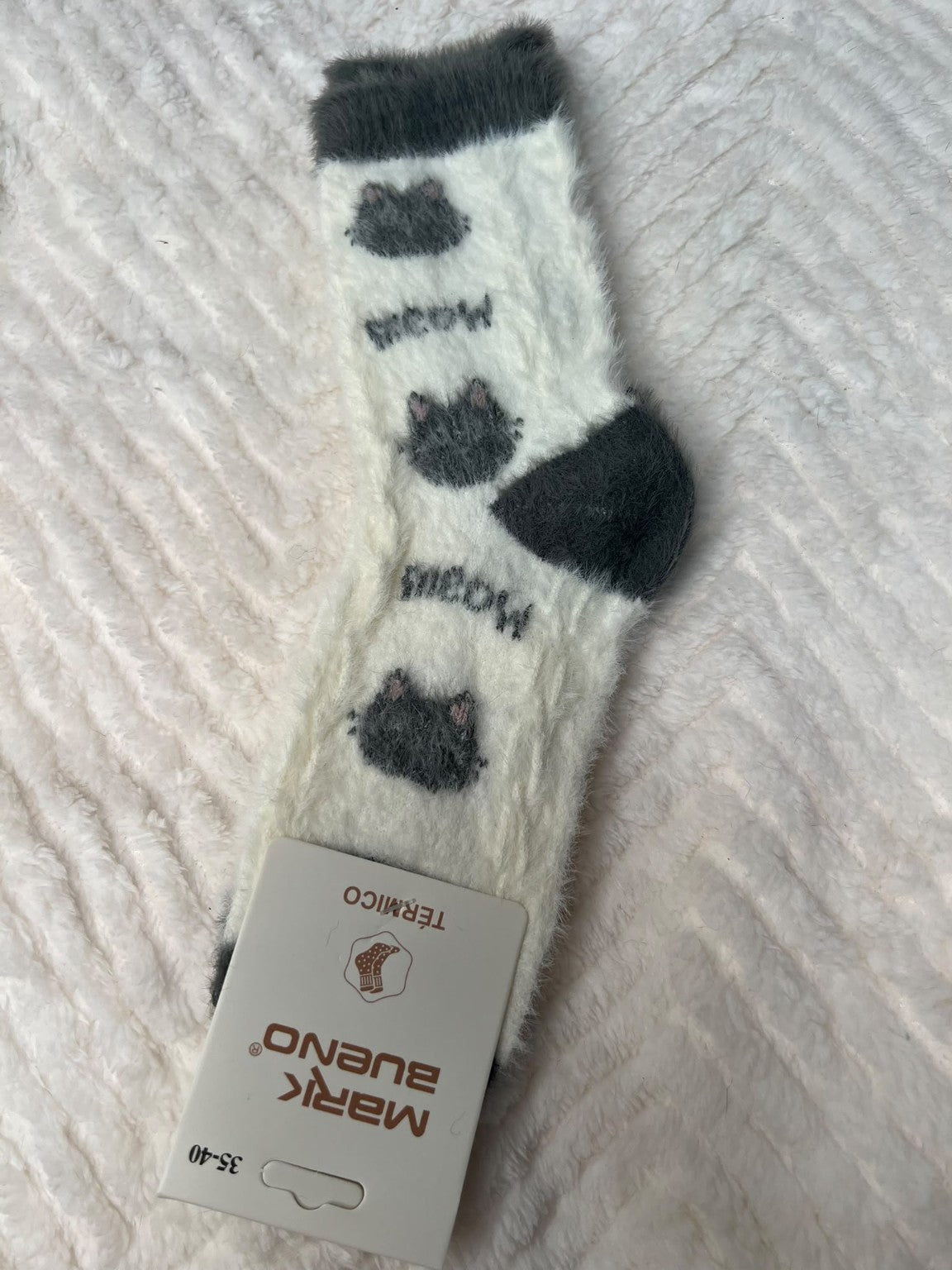 Chaussette chaude poilue modèle 7