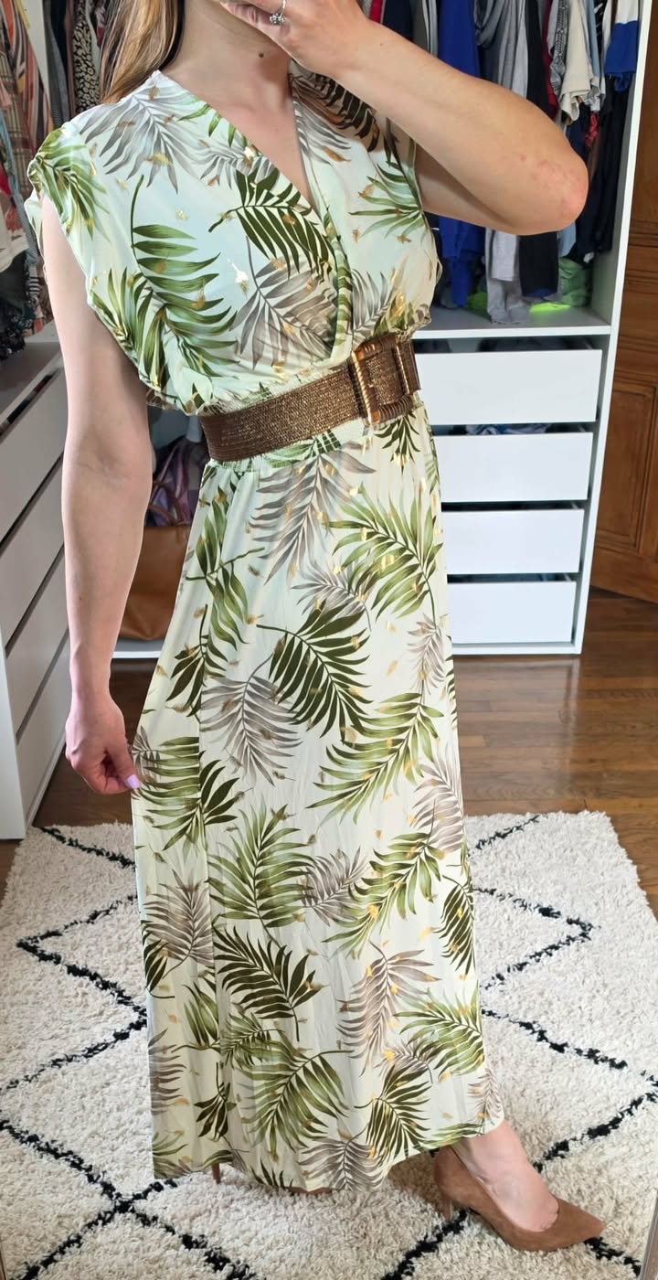 ROBE MAGIQUE TROPICALE
