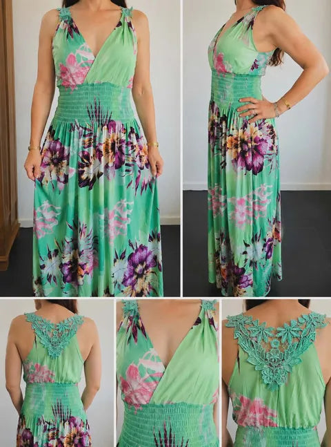 Robe Magique Vaiana verte