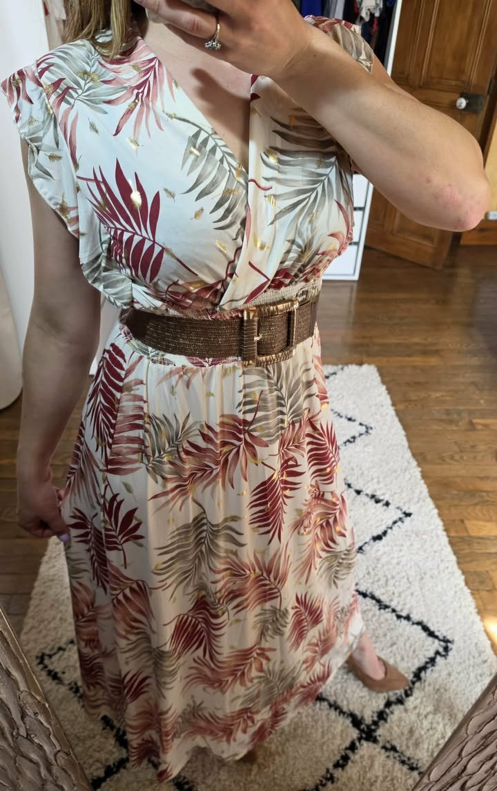 ROBE MAGIQUE TROPICALE