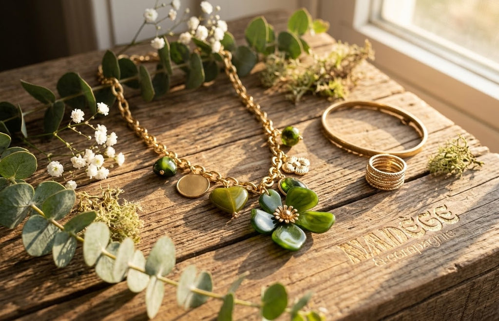 Collier Olivia en acier inoxydable | Nadège & Compagnie