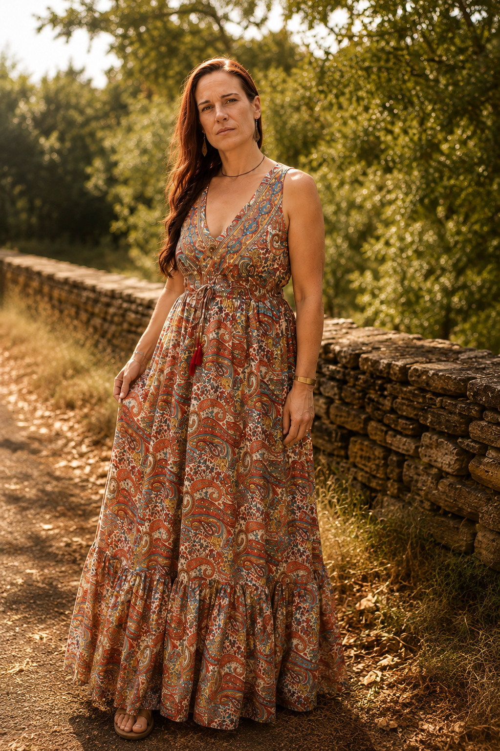 Robe longue bohème Soleya